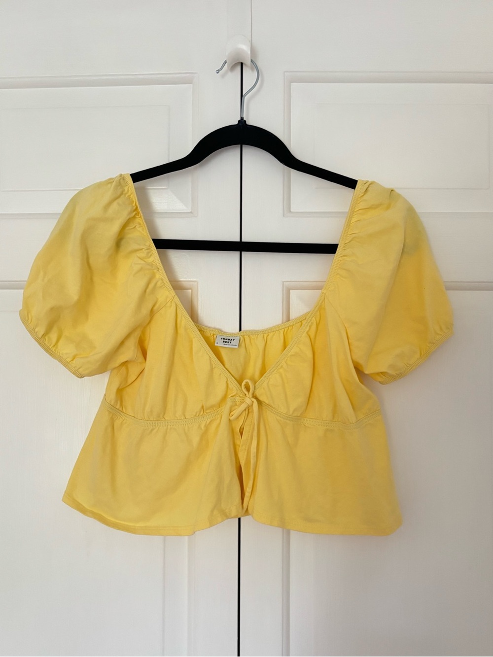 Yellow Sunday Best Top